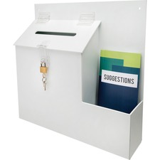 Deflecto AVE 79803 Suggestion Box - External Dimensions: 13.8 Width X 