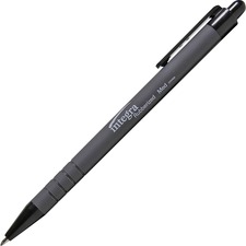 Integra ITA 30031 Rubber Barrel Retractable Ballpoint Pens - Medium Pe