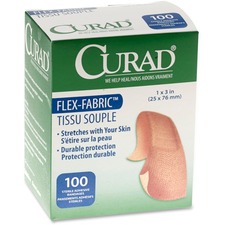 Medline MII NON25660 Medline Comfort Cloth Adhesive Fabric Bandages - 