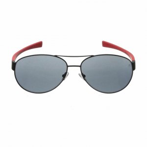 Tag 660256110641503 0256-110 Lrs Matte Black Red Aviator Outdoor Grey 