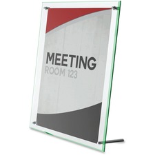 Deflecto DEF 799693 Superior Image Beveled Edge Sign Holder - 1 Each -