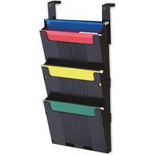 Deflecto DEF OPS104 Partition Pocket System - 3 Pocket(s) - 25 Height 