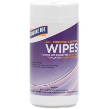 Genuine GJO 49870 Joe All Purpose Cleaning Wipes - Wipe - 5.13 Width X