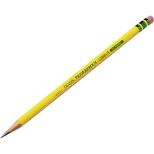 Dixon DIX 13884 Dixon Ticonderoga Pencil - 4 Lead - Black Lead - Yello