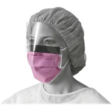 Medline MII NON27410EL Medline Fluid-resistant Face Mask - Fluid Resis