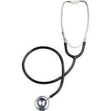 Medline MII MDS926201 Medline Dual-head Stethoscope - Latex-free - Bla