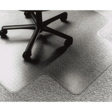 National 7220013053062 Skilcraft Vinyl Chairmat - Carpeted Floor - 53 