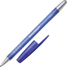 National 7520013576843 Skilcraft Rubberized Ballpoint Stick Pen - Medi