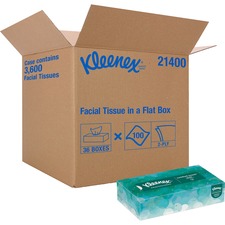 Kimberly KCC 21400 Kimberly-clark Facial Tissue With Pop-up Dispenser 