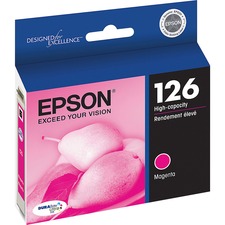 Original Epson T126320 Durabrite 126 Ink Cartridge - Inkjet - 480 Page