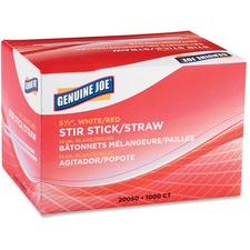 Genuine GJO 20050 Joe 5-12 Plastic Stir Stickstraws - 5.50 Length - Pl