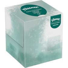 Kimberly KCC 21272 Kleenex Naturals Facial Tissue - 8.40 X 8.40 - Whit