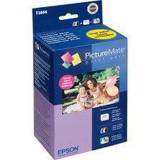 Epson EPS T5846 Picturemate Inkjet Photo Paper - 4 X 6 - Glossy - 1  P