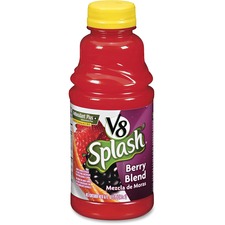 Campbells CAM 5497 V8 Splash Fruit Juice - Berry Flavor - 16 Fl Oz (47