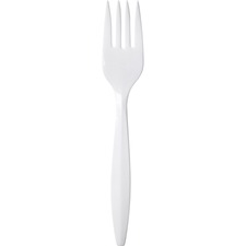 Georgia DXE PFM21 Dixie Medium-weight Disposable Forks By Gp Pro - 100