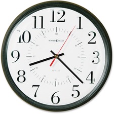 Howard MIL 625323 Alton Wall Clock - Analog - Quartz - White Main Dial