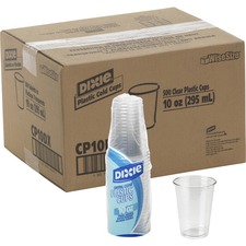 Georgia DXE CP10DXCT Dixie Cold Cups By Gp Pro - 10 Fl Oz - 500  Carto