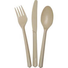 National 7360015643560 Skilcraft Biobased Cutlery Set - 3 Piece(s) - 1