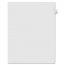 Kleerfax KLF 91079 Kleer-fax Numeric Laminated Tab Index Dividers - Pr