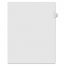 Kleerfax KLF 91056 Kleer-fax Numeric Laminated Tab Index Dividers - Pr