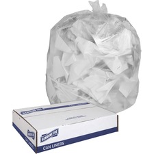 Genuine GJO 01012 Joe Clear Trash Can Liners - Medium Size - 30 Gal - 