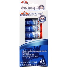 Elmers EPI E554 Elmer's Extra Strength Permanent Glue Stick - 0.28 Oz 