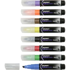 National 7520011863605 Skilcraft Dry Erase 8-color Assorted Marker - T