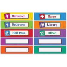 Learning LRN LER2729 Hall Passes Board - 5.3 Width X 2.3 Height X 9.5 