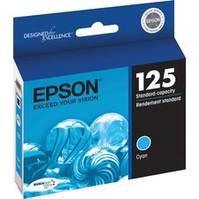 Original Epson T125220 Durabrite  125 Ink Cartridge For Stylus Nx125 A