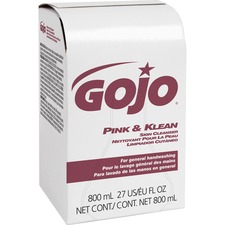 Gojo GOJ 912812 Reg; 800 Dispenser Refill Pinkklean Skin Cleanser - Lo