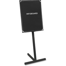 Bi-silque BVC SUP1001 Mastervision Contemporary Standing Letter Board 