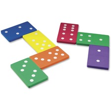 Learning LRN LER6380 Foam Jumbo Dominoes - Skill Learning: Sorting, Pa