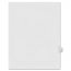 Kleerfax KLF 91095 Kleer-fax Numeric Laminated Tab Index Dividers - Pr