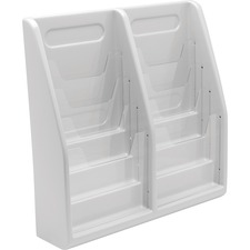 Deflecto DEF 52209 Multi-compartment Literature Display - 8 Pocket(s) 