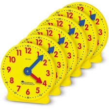 Learning LRN LER2202 Pre K-4 Learning Clocks Set - Themesubject: Learn