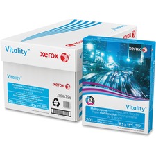 Domtar XER 3R06296 Xerox Vitality Multipurpose Printer Paper, 30% Recy