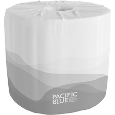 Georgia GPC 1988001 Pacific Blue Basic Standard-roll Embossed Toilet P