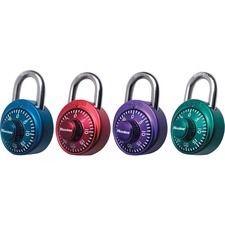 Master MLK 1530DCM Numeric Combination Locks- Steel Shackle- Assorted