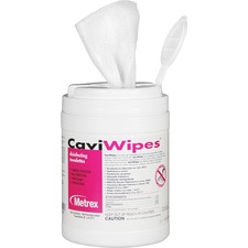 Metrex MRX MACW078100 Caviwipes Canister - Wipe - 160  Canister - 1 Ea