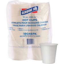 Genuine GJO 19046 Joe Polyurethane-lined Disposable Hot Cups - 10 Fl O