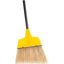 Genuine GJO 09570 Joe , Angle Broom, 1 Each, Yellow - Polyvinyl Chlori