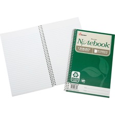 National 7530016002017 Skilcraft 1 Subject Spiral Notebook - 80 Sheets