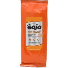 Gojo GOJ 628506 Reg; Fast Towels - Fresh Citrus - Clear, Blue - Cleani