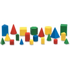 Learning LRN LER0913 Mini Geosolids Shapes Set - Themesubject: Fun - S