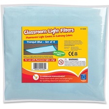 Educational EII 1230 Classroom Fluorescent Light Cover - Blue