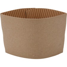 Genuine GJO 19049 Joe Protective Corrugated Cup Sleeve - 50 - Brown