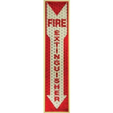 Lc MLE 151833 Miller's Creek Luminous Fire Extinguisher Sign - 1 Each 