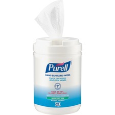 Gojo GOJ 903106 Purellreg; Alcohol Hand Sanitizing Wipes - White - Pre