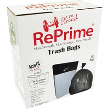 Heritage HER H5645TKRC1 Heritage Accufit Reprime Trash Bags - 23 Gal -