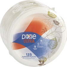 Georgia DXE SXP10PATH Dixie Pathways Heavyweight Paper Plates - - Pape